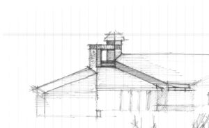 DC Glenoaks Hilltop House Elevation