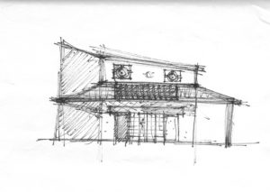 Palmdale House Front Elevation