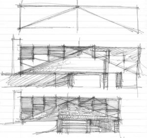 DC Provo House Roof Front Elevation