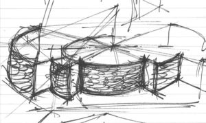 DC Hilltop House Axizial Study II
