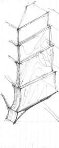 Wood Furniture-Dresser Study I