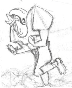 Cartoon sketches by ralph alley