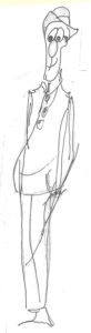 Cartoon sketches by ralph alley