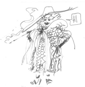 Cartoon sketches by ralph alley