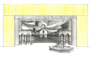 Sister Angelica-Stage Set