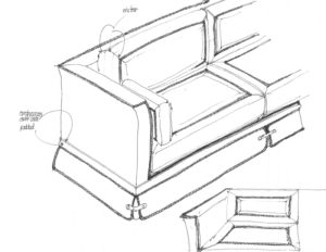 Upholstered-Sofa