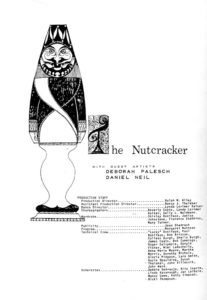 The Nutcracker Ballet Program