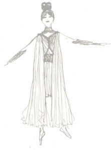 The Nutcracker-Costume Study Snow Queen 1