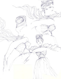The Nutcracker Costumes-Snow Queen Study 1