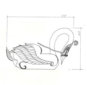 The Nutcracke Prop-Toy Flying Swan 1