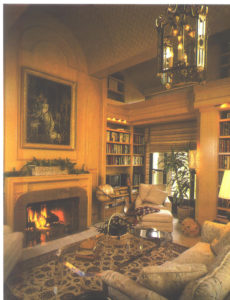 Rancho Santa fe interior Master Sitting Room